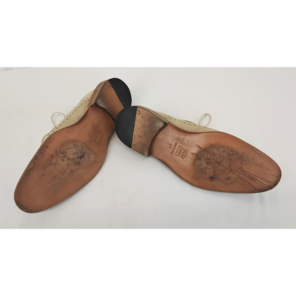 John W. Nordstrom Lucas Dress Shoes Men\'s Size 9M Sand Suede w/ Dust Bag #W4334 main image 12